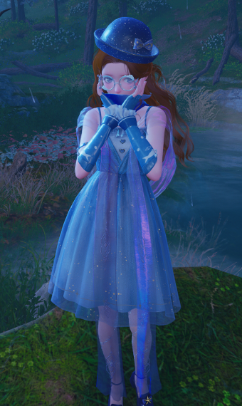 Starry Vigil at Shimmer Pond image