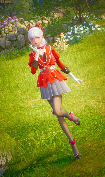 radiant in red image