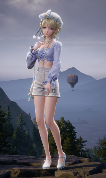 Sky blue nikki image