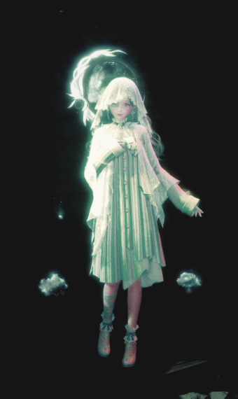 Zack baggins in a celestial dress image