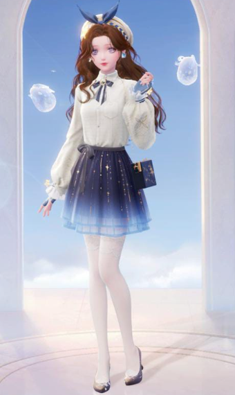 Blue chic image
