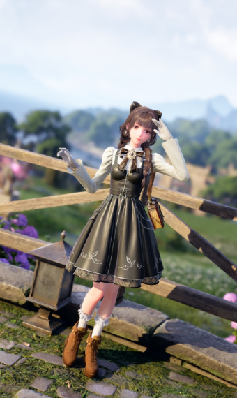 Dark Academia School Uniform image