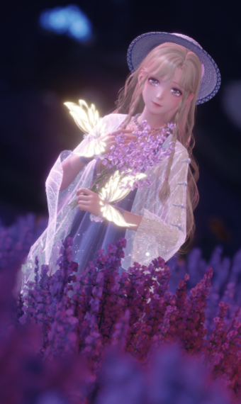 Dreamy Violets image
