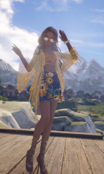Flowery Beach Fit image