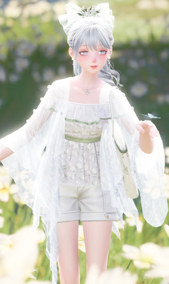 color: youthful white image