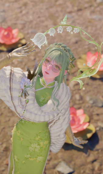verdant qipao image