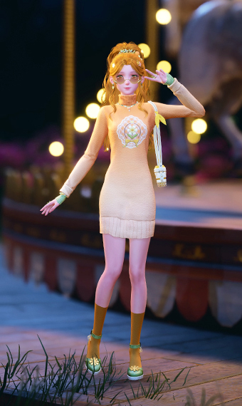 Peachy Keen Raver Queen image