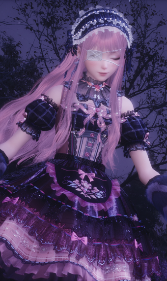 Ghostly alternative doll image