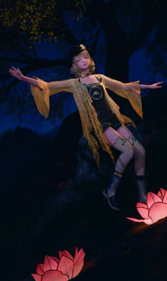Dancing around having the last fun before spring image