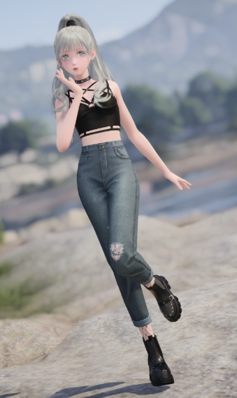 Cool Biker Nikki image