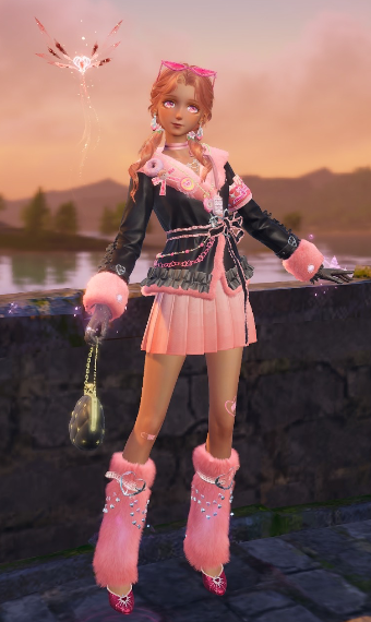 Pink chic image