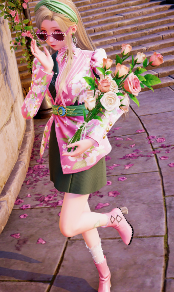 Girly pink image
