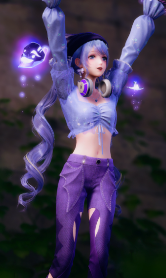 Purple party image