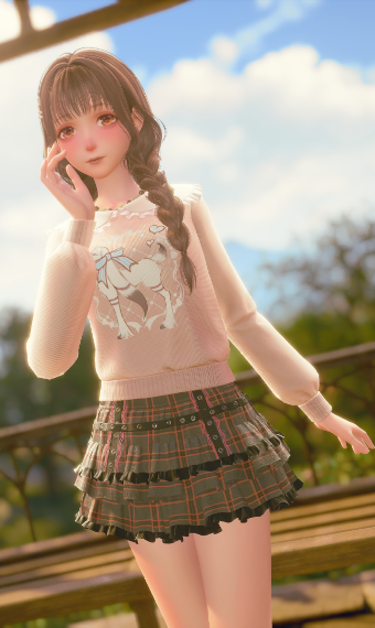 Plaid Cutie Pie image