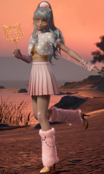 Pink and Orange Sunrise image