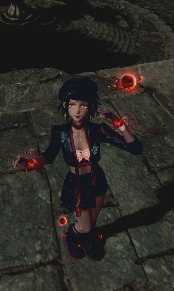 Scarlet night image