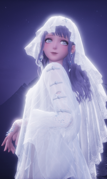 Lady in White image