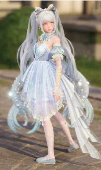 blue princess image
