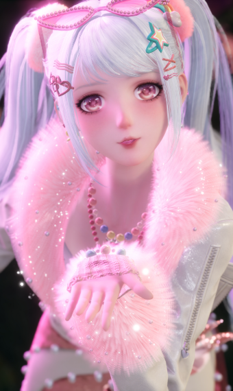 Pink Puffy image