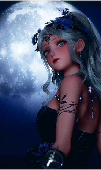 Sovereign of Moonlit Dewdrops image