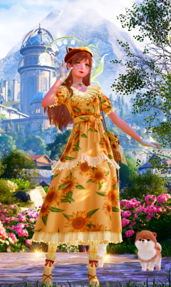 Bright day image