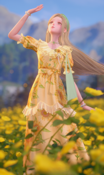 Golden Flowers image