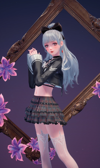 Plaid Punk Girly image