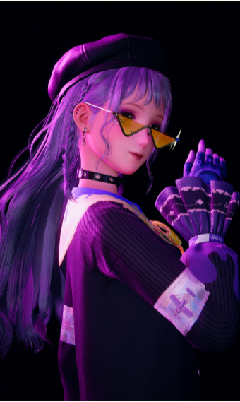 Dark casual painter image