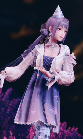 Lavender twirl image