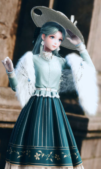 Affluently teal image