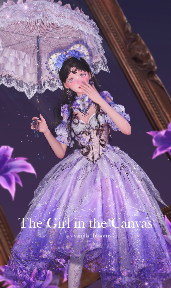 The Girl in the Canvas image