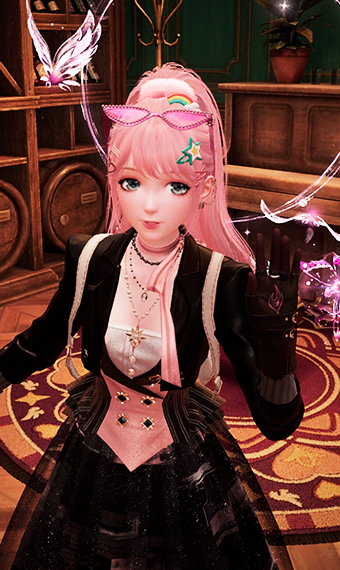 Modern Pink Pianist image