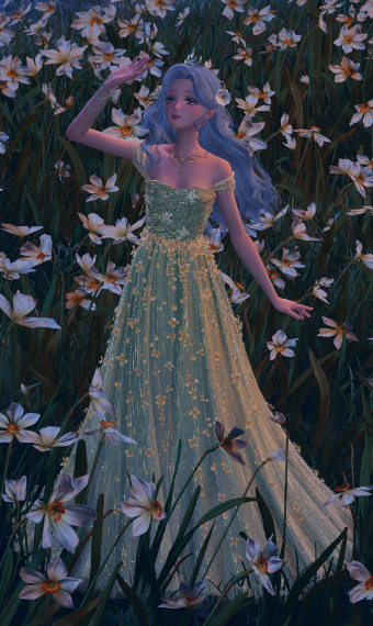 Blossoming Princess image
