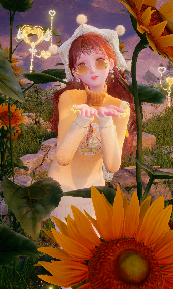 sunflower sunset image
