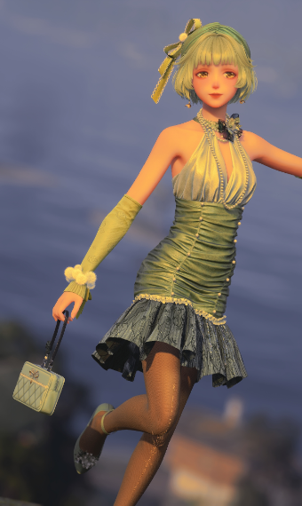The green Lady image