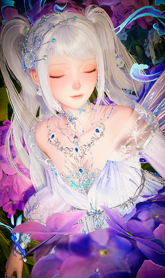 Violet Winter Elf image