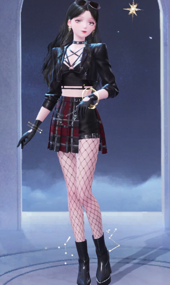 plaid goth image