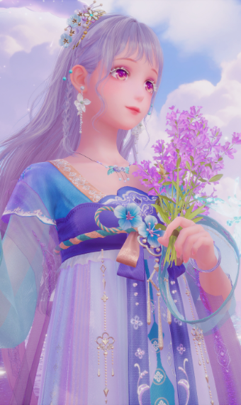 Etheral goddess image