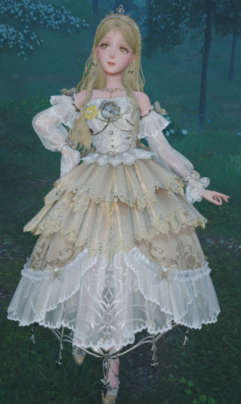 She Dreams of Golden Threads and Stolen Glances image