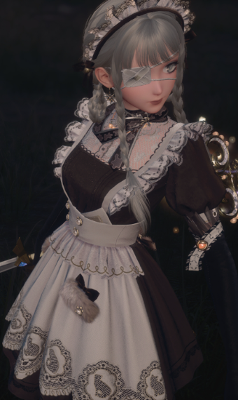 Abandoned doll maid image