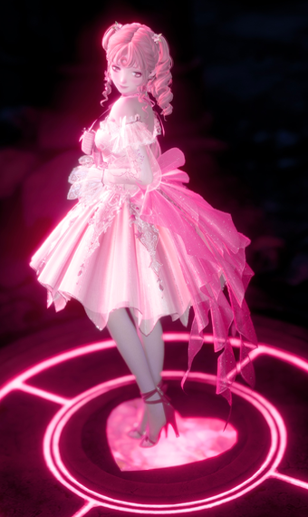 Pink fairy image