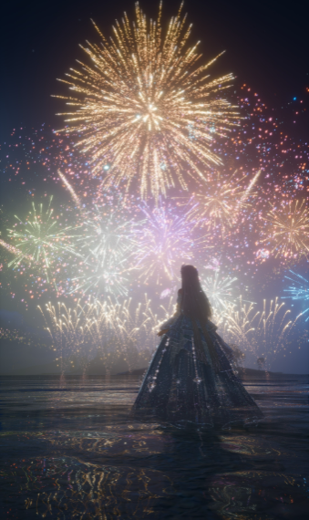 Endless firework image