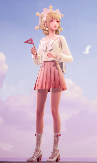Peachy Clouds image