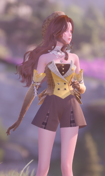 Golden Belle Outfit image