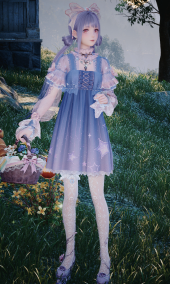 purple tea party image