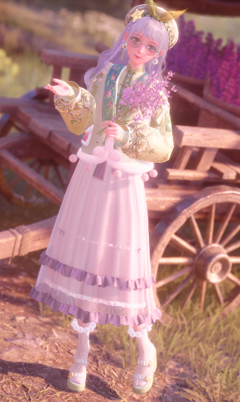 Eclectic Lavenfringe Girl image