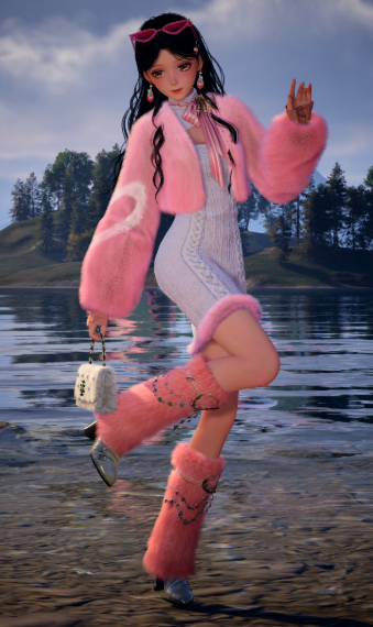 Pink fashionista image