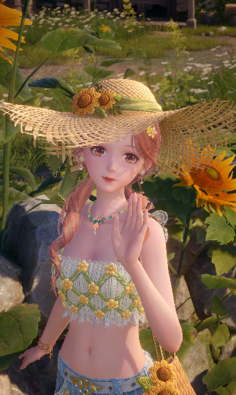 Sunflower Girl image