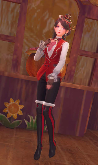 Fashionable clerk image