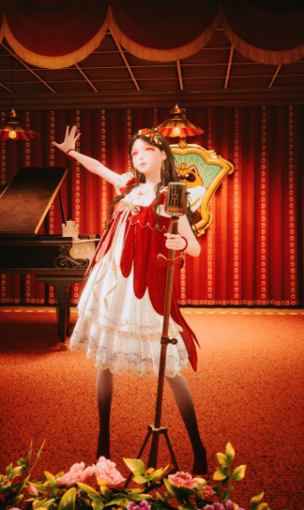 Club singer image